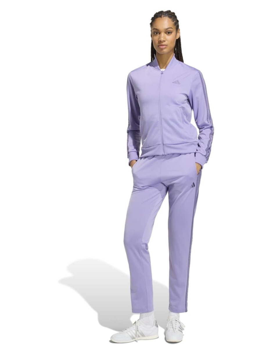 Conjunto deportivo adidas con elástico para mujer